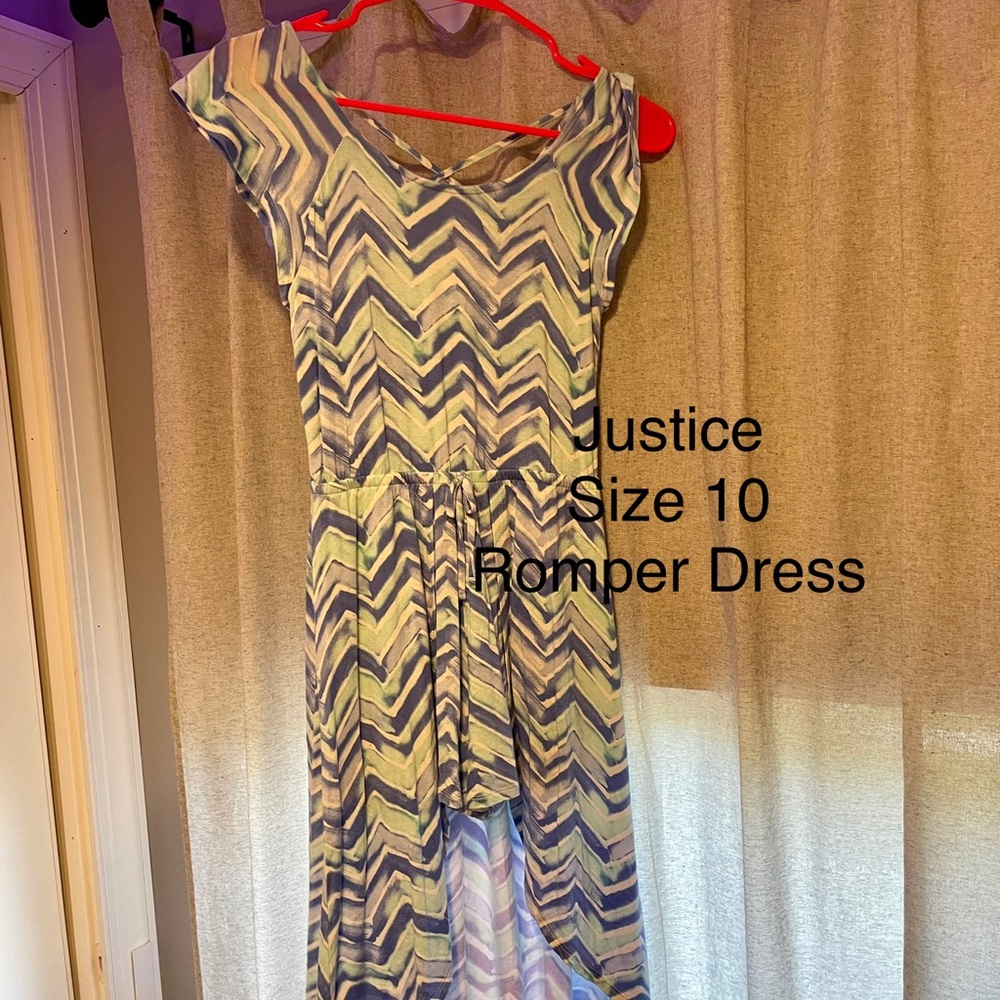 Justice romper dress